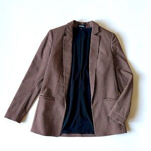 Express Plaid Blazer
